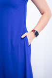 Vestido Sofia - Malha Confort Regata Midi - Naguirre Shop