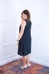 Vestido Sofia - Malha Confort Regata Midi - Naguirre Shop