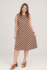 Vestido Sofia - Malha Confort Regata Midi - Naguirre Shop