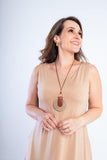 Vestido Sofia - Malha Confort Regata Midi - Naguirre Shop