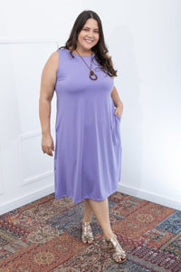 Vestido Sofia na cor Lavanda, foto 3 de 4