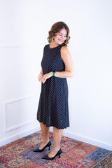 Vestido Sofia - Malha Confort Regata Midi - Naguirre Shop