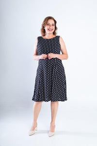 Vestido Sofia - Malha Confort Regata Midi - Naguirre Shop
