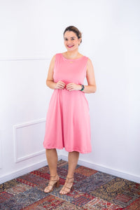 Vestido Sofia na cor Rosa Blush, foto 1 de 4
