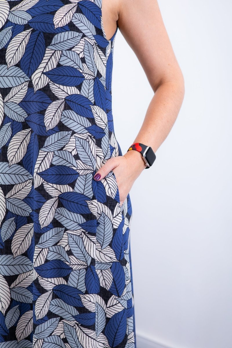 Vestido Sofia - Malha Confort Regata Midi - Naguirre Shop