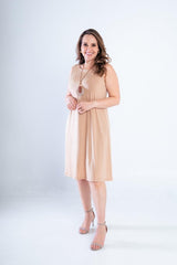 Vestido Sofia - Malha Confort Regata Midi - Naguirre Shop