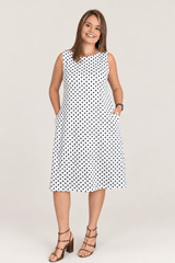 Vestido Sofia - Malha Confort Regata Midi - Naguirre Shop