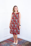 Vestido Sofia - Malha Confort Regata Midi - Naguirre Shop