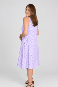 Vestido Sofia - Malha Confort Regata Midi - Naguirre Shop