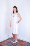Vestido Sofia - Malha Confort Regata Midi - Naguirre Shop