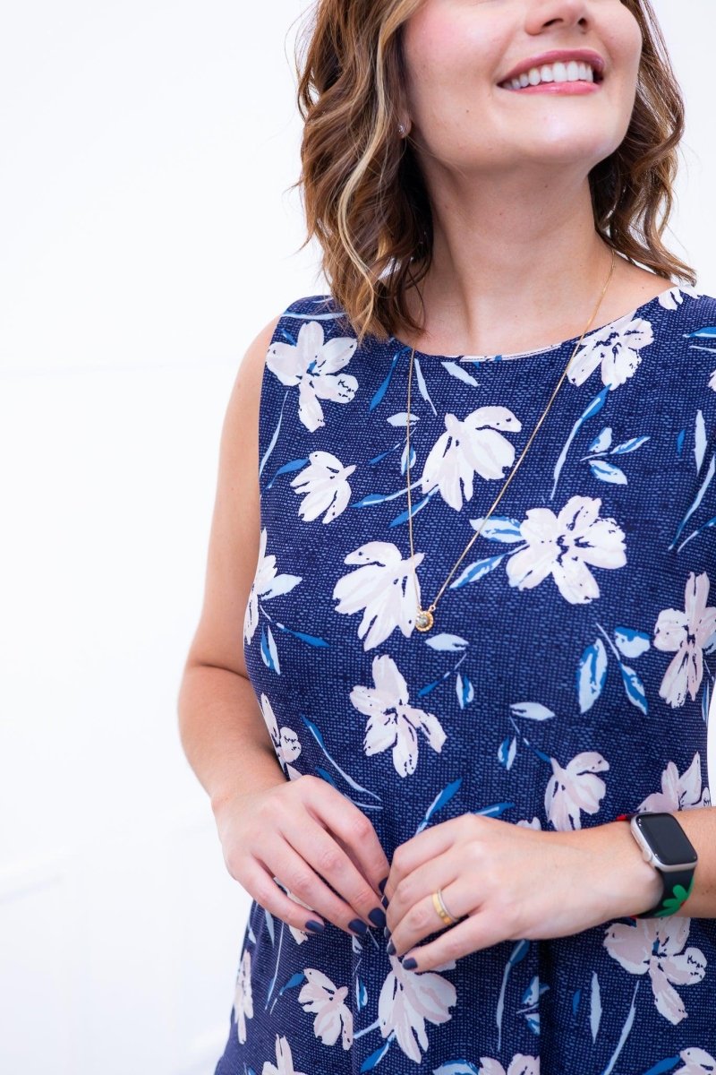 Vestido Sofia - Malha Confort Regata Midi - Naguirre Shop