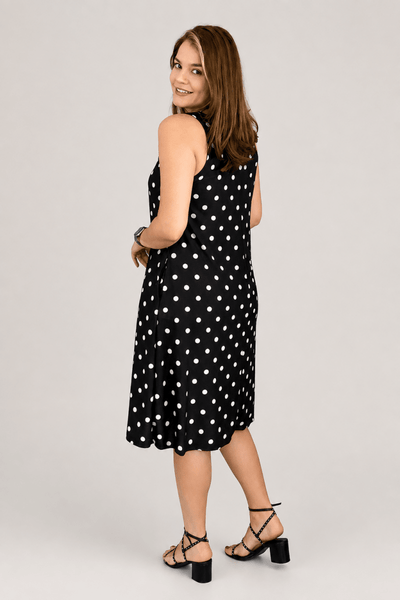 Vestido Sofia - Malha Confort Regata Midi - Naguirre Shop