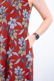 Vestido Sofia - Malha Confort Regata Midi - Naguirre Shop