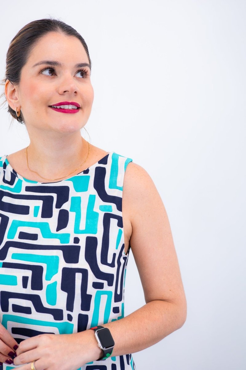 Vestido Sofia - Malha Confort Regata Midi - Naguirre Shop