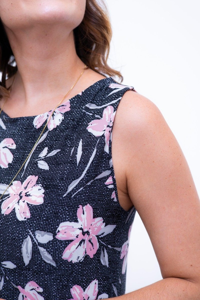 Vestido Sofia - Malha Confort Regata Midi - Naguirre Shop