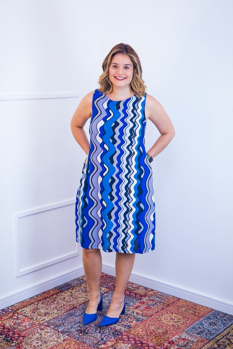 Vestido Sofia - Malha Confort Regata Midi - Naguirre Shop