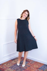 Vestido Sofia - Malha Confort Regata Midi - Naguirre Shop