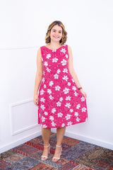 Vestido Sofia - Malha Confort Regata Midi - Naguirre Shop