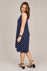 Vestido Sofia - Malha Confort Regata Midi - Naguirre Shop
