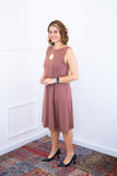 Vestido Sofia - Malha Confort Regata Midi - Naguirre Shop