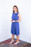 Vestido Sofia - Malha Confort Regata Midi - Naguirre Shop
