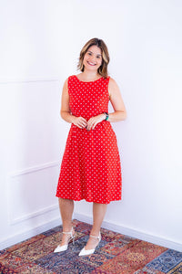 Vestido Sofia - Malha Confort Regata Midi - Naguirre Shop