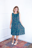 Vestido Sofia - Malha Confort Regata Midi - Naguirre Shop