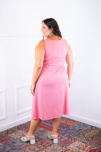 Vestido Sofia - Malha Confort Regata Midi - Naguirre Shop