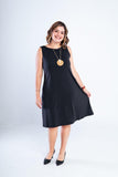 Vestido Sofia - Malha Confort Regata Midi - Naguirre Shop