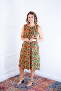Vestido Sofia - Malha Confort Regata Midi - Naguirre Shop