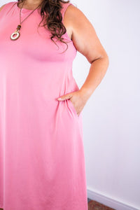 Vestido Sofia na cor Rosa Blush, foto 4 de 4