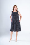 Vestido Sofia - Malha Confort Regata Midi - Naguirre Shop