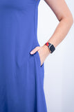 Vestido Sofia - Malha Confort Regata Midi - Naguirre Shop