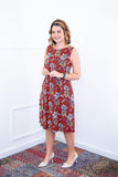 Vestido Sofia - Malha Confort Regata Midi - Naguirre Shop