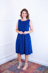 Vestido Sofia - Malha Confort Regata Midi - Naguirre Shop