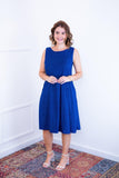 Vestido Sofia - Malha Confort Regata Midi - Naguirre Shop