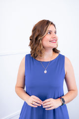 Vestido Sofia - Malha Confort Regata Midi - Naguirre Shop