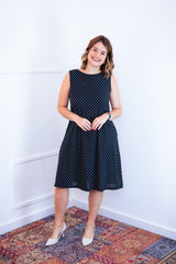 Vestido Sofia - Malha Confort Regata Midi - Naguirre Shop