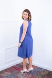 Vestido Sofia - Malha Confort Regata Midi - Naguirre Shop