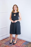 Vestido Sofia - Malha Confort Regata Midi - Naguirre Shop
