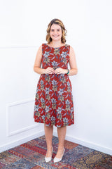 Vestido Sofia - Malha Confort Regata Midi - Naguirre Shop