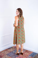 Vestido Sofia - Malha Confort Regata Midi - Naguirre Shop