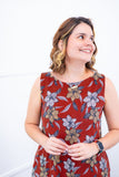 Vestido Sofia - Malha Confort Regata Midi - Naguirre Shop