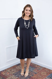 Vestido Sofia na cor Preto, foto 1 de 4