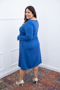 Vestido Sofia na cor Azul Jeans, foto 4 de 4