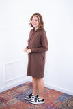 Vestido Vancouver - Midi com Capuz em Moletinho - Naguirre Shop