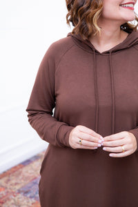 Vestido Vancouver - Midi com Capuz em Moletinho - Naguirre Shop