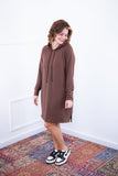 Vestido Vancouver - Midi com Capuz em Moletinho - Naguirre Shop