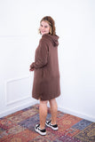 Vestido Vancouver - Midi com Capuz em Moletinho - Naguirre Shop