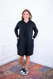 Vestido Vancouver - Midi com Capuz em Moletinho - Naguirre Shop